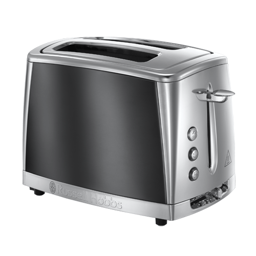 Russell Hobbs Luna 2 Slice Toaster - Grey