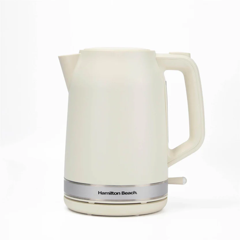 Hamilton Beach Ella 1.7L Kettle - Matte Cream Hamilton Beach Ella 1.7L Kettle - Matte Cream
