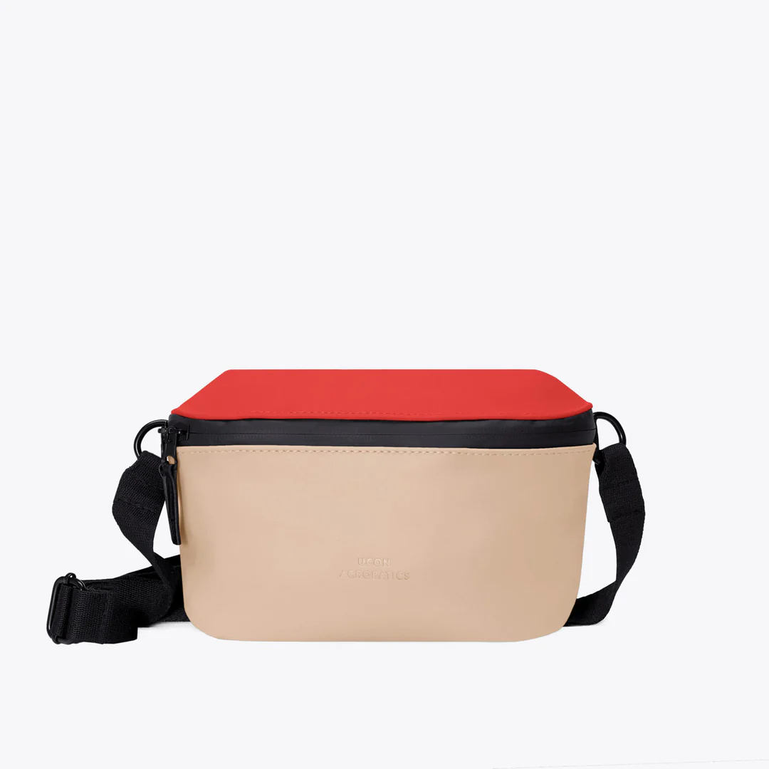 Ucon Acrobatics Lotus Jona Medium Bag - Red / Light Almond