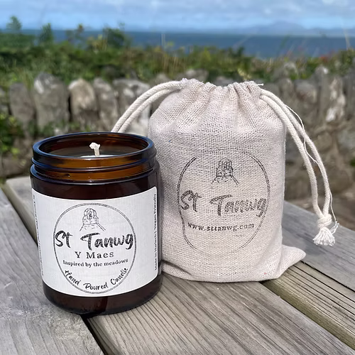 St Tanwg Candle - Y Maes