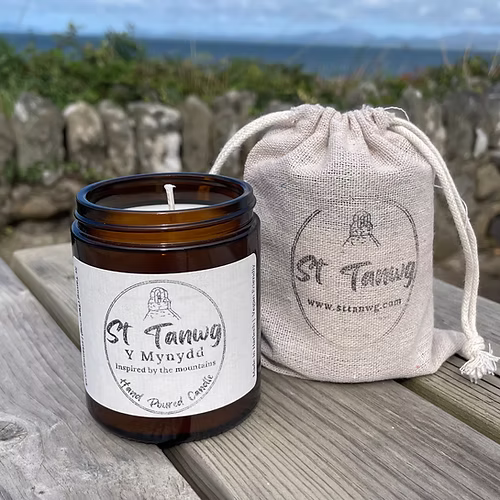 St Tanwg Candle - Y Mynydd