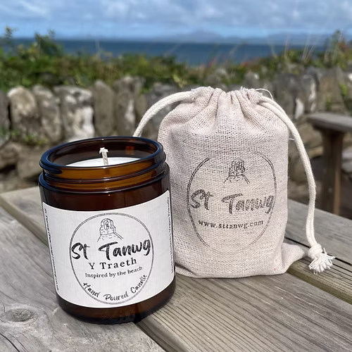St Tanwg Candle - Y Traeth