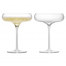 Anton Studio Designs Juno Champagne Saucers Set of 2