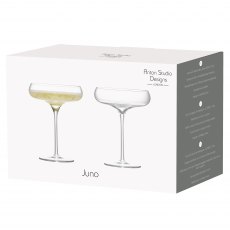 Anton Studio Designs Juno Champagne Saucers Set of 2