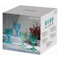 Artland Marine Goblets Set of 4