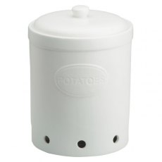 BIA Potato Storage Jar - Matte White