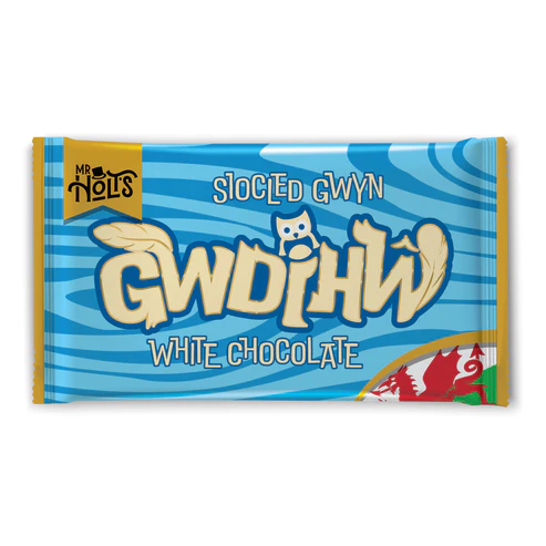 Mr Holt's Gwdihw White Chocolate Bar