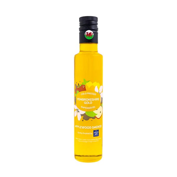 Pembrokeshire Gold Smoked Rapeseed Oil 250ml