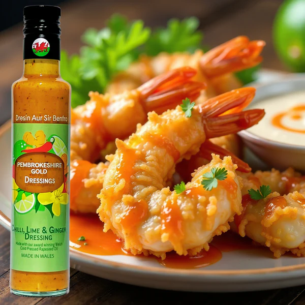 Pembrokeshire Gold Chilli, Lime & Ginger Dressing 250ml