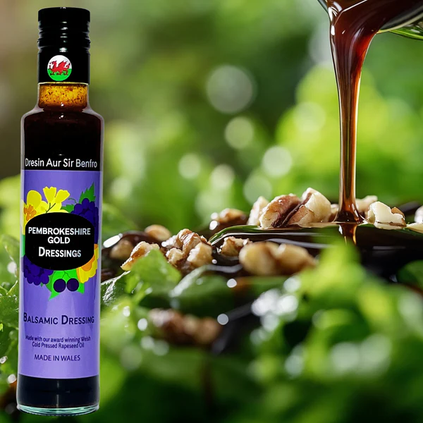 Pembrokeshire Gold Balsamic Dressing 250ml