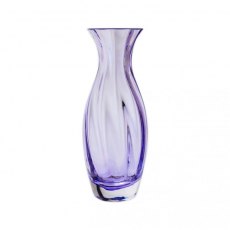 Dartington Crystal Artisan Collection Slim Vase - Violet