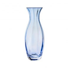Dartington Crystal Artisan Collection Slim Vase - Iron Blue