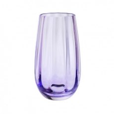 Dartington Crystal Artisan Collection Dewdrop Vase - Violet