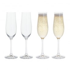 Dartington Crystal Bliss Flute Set of 4