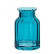 Dartington Crystal Jones Small Vase - Deep Lake