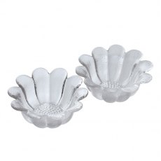 Dartington Crystal Daisy Dish - Set of 2