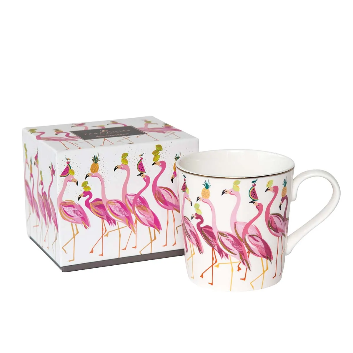 Sara Miller Fabulous Flamingo Mug
