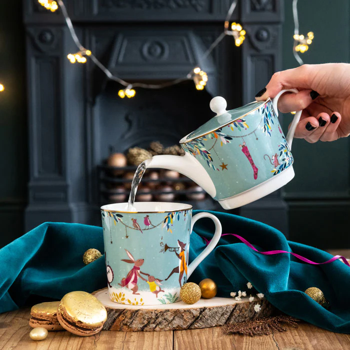 Sara Miller Woodland Tales Merry Band Tea For One