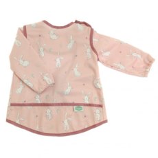 Ziggle Coverall Feeding Bib - Bunnies
