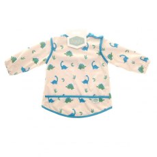 Ziggle Coverall Feeding Bib - Dinosaur