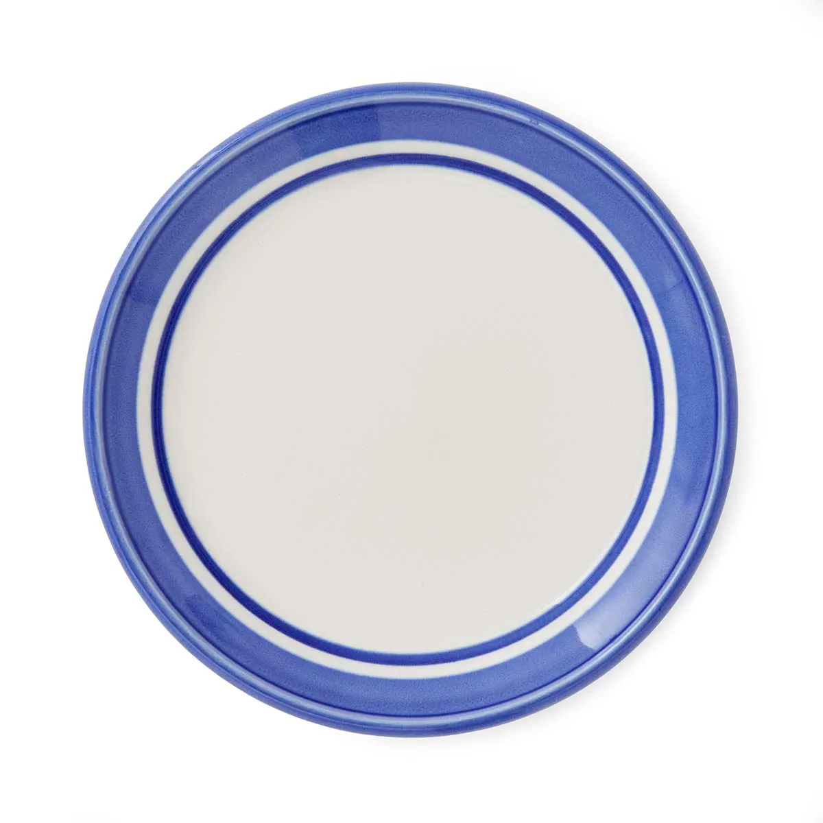 Portmeirion Home Potter's Stripe Bread Plate Blue