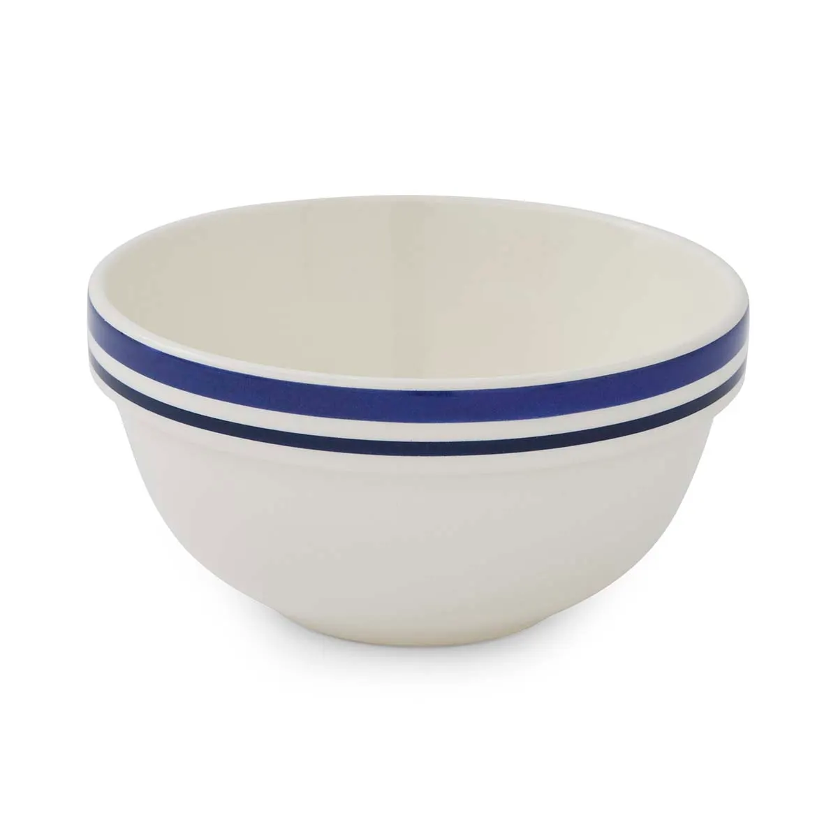 Portmeirion Home Potters Stripe 5.5 Inch Stacking Bowl Blue