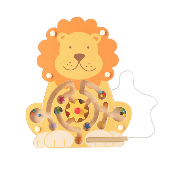Orange Tree Toys Lion Magnetic Maze