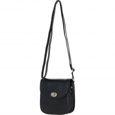 Ashwood Leather Small Crossbody Black V80