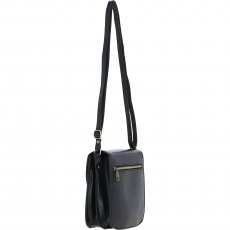 Ashwood Leather Medium Crossbody Black V81