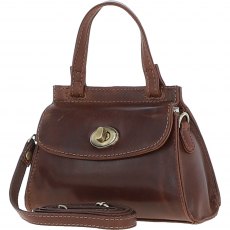 Ashwood Leather Small Grab Bag Brown V82