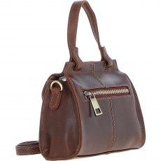 Ashwood Leather Small Grab Bag Brown V82