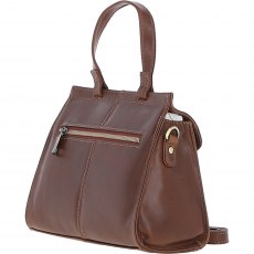 Ashwood Leather Medium Grab Bag Brown V83