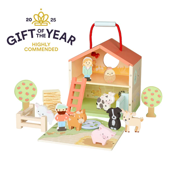 Orange Tree Toys Farmyard Play Set