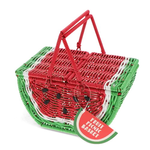 Rex London Little Fruit Picnic Basket Watermelon