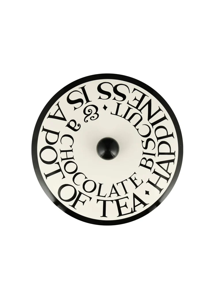 Emma Bridgewater Black Toast Biscuit Barrel
