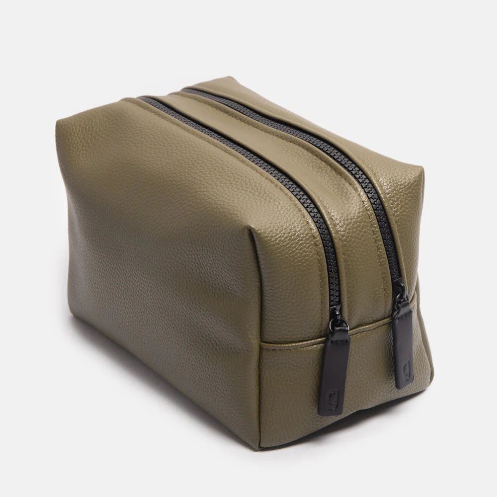Caroline Gardner Green Large Travel Wash Bag
