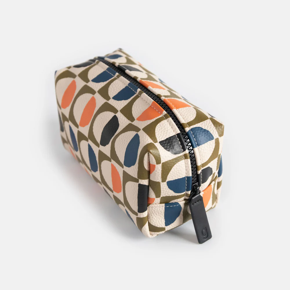 Caroline Gardener Geo Circles Wash Bag