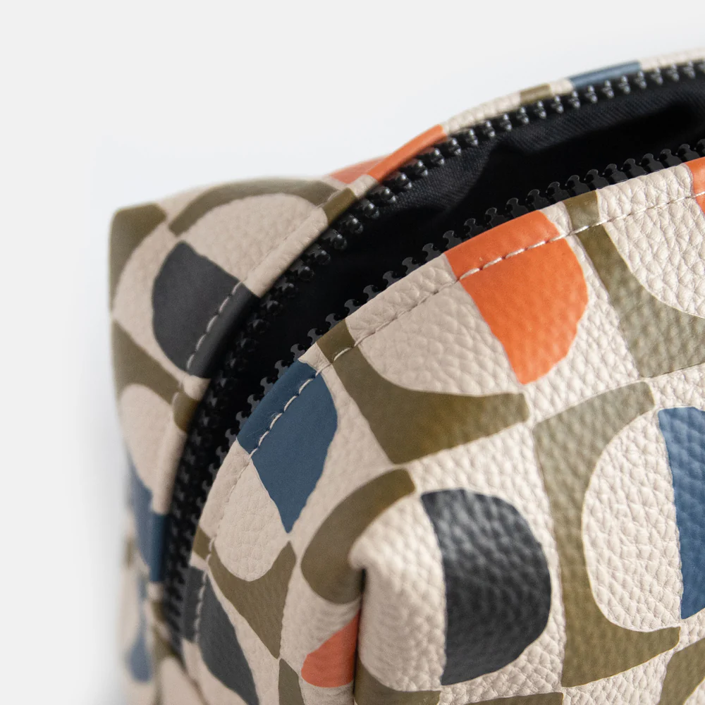 Caroline Gardener Geo Circles Wash Bag