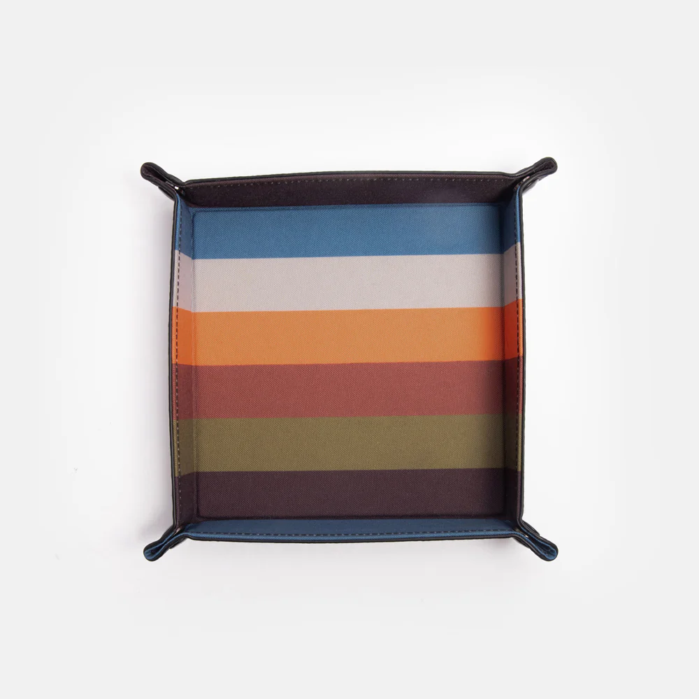 Caroline Gardner Multi Stripe Key Tray