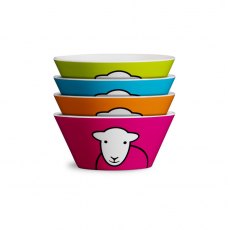 Herdy Hello Picnic Bowl Set of 4
