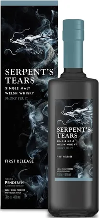 Penderyn Serpent’s Tears Single Malt Welsh Whisky - First Release 70cl