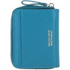 Ashwood Leather Chic Coin Purse - Turquoise Y-50