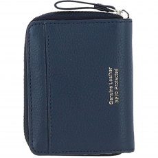 Ashwood Leather Chic Coin Purse - Navy Y-50