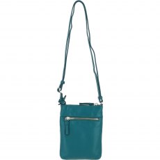 Ashwood Leather Twist Lock Crossbody Bag - Green Y-51