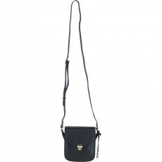 Ashwood Leather Crossbody Bag with Twist Lock - Black Y-52