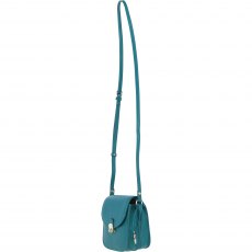 Ashwood Leather Crossbody Bag with Twist Lock - Green Y-52