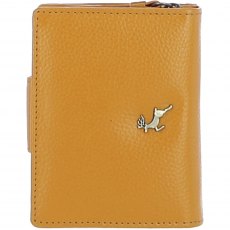 Ashwood Leather Twist Lock Purse - Mustard Y-60