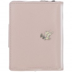 Ashwood Leather Twist Lock Purse - Beige Y-60 Ashwood Leather Twist Lock Purse - Beige Y-60