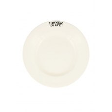 Emma Bridgewater Utility Large Dinner Plate 10.5 Inch