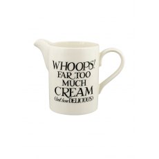 Emma Bridgewater Black Toast Cream Medium Straight Jug